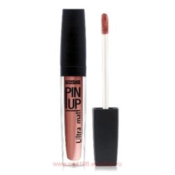 LUXVISAGE Блеск для губ Pin Up Ultra Matt тон 25 Toffee 5мл