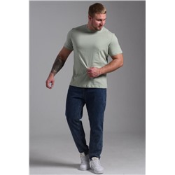 Футболка 8471/4 унисекс (Серо-зеленый)