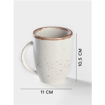 Кружка Хорекс Punto bianca, 300 мл, фарфор, белая