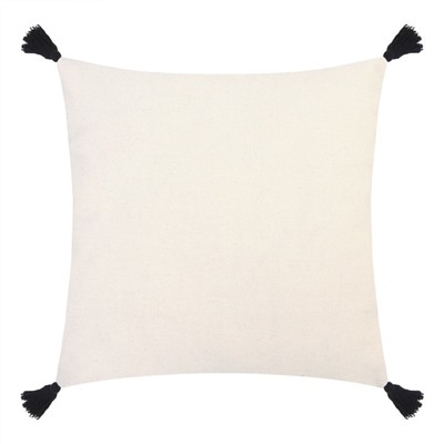 Наволочка декоративная «Этель», сканди, 45×45 см, чёрный