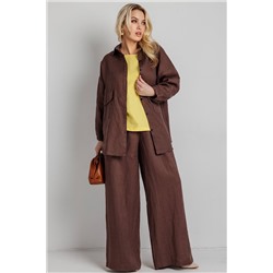 Блузка женская  Р95098/01/Коричневый