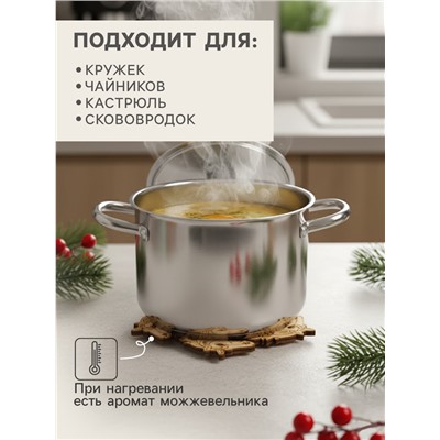 Подставка под горячее «Лошадка», 20 см, можжевельник