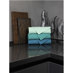 Набор вафельных полотенец 3 шт. 45х70 см разных цветов