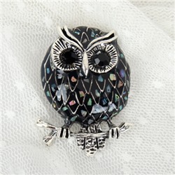 Брошь Сова / 4277-1 /уп 12/