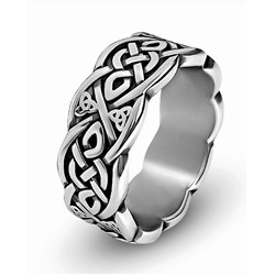 Мужское кольцо из стали