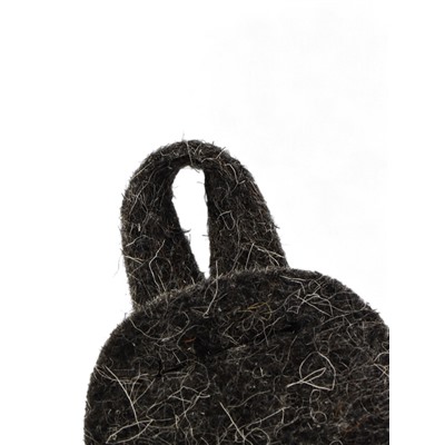 Шапка для бани и сауны «Танкист», полиэфир 70%, шерсть 30%