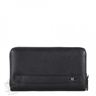 Клатч мужской кожаный 990H black Heanbag