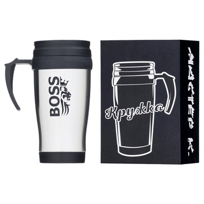 Термокружка BOSS, 350 мл, 13×18 см