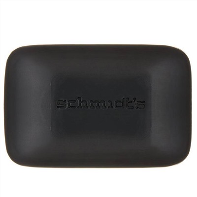 Schmidt's, Natural Soap for Face & Body, Activated Charcoal, 5 oz (142 g)