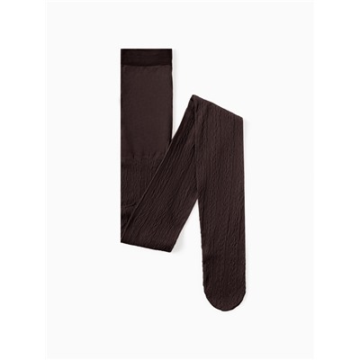Женские колготки MINAKU 100 ден, тёмно-коричневые, размер 2/S