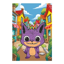 Картина по номерам на холсте 20х30 "Лорибу"