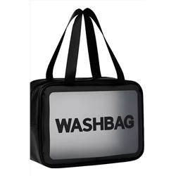 Kristaller Косметичка Washbag rectangular big, чёрный KRISTALLER, 1111165