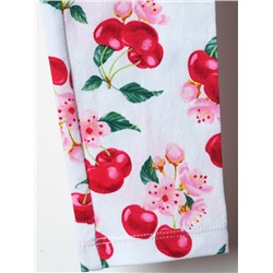 Комплект трикотажный для девочек: туника, брюки (легинсы)