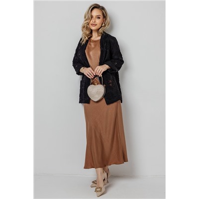 Блузка женская  4483/02/Коричневый