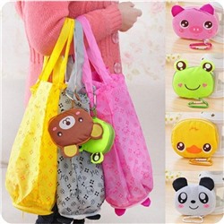 Сумка Шоппер "Медведь", складная, арт.100.214