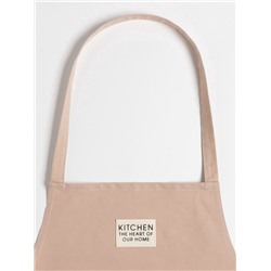 Фартук «Этель» Kitchen, 60×70 см, бежевый, 100% хлопок, саржа 220 г/м²