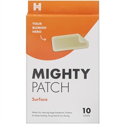 Hero Cosmetics, Mighty Patch, прямоугольные, 10 пластырей