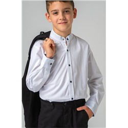 Рубашка для мальчика на кнопках с воротником стойка Happyfox