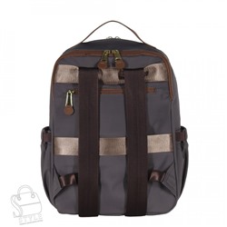 Рюкзак женский текстильный 16155 gray Polina&Eiterou