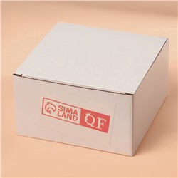 Органайзер для хранения, 14×14×9.3 см, прозрачный