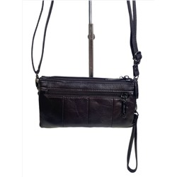 Женская сумка из натуральной кожи, цвет бордо