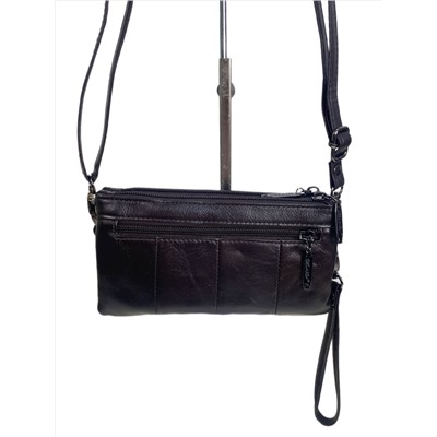 Женская сумка из натуральной кожи, цвет бордо