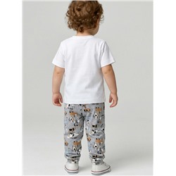 Комплект детский трикотажный для мальчиков: джемпер (футболка), брюки