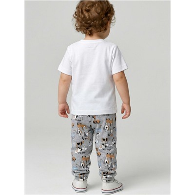 Комплект детский трикотажный для мальчиков: джемпер (футболка), брюки