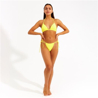 Купальник женский раздельный MINAKU цвет жёлтый, размер 42