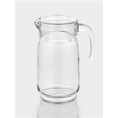 Кувшин Paşabahçe «Акватик», 1650 мл, акриловая крышка, стекло, прозрачный