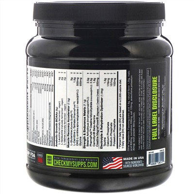 NutraBio Labs, Reload, матрица для восстановления, клубника и лимон, 868 г (1,91 фунта)