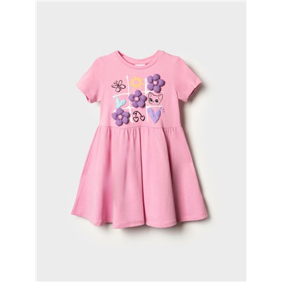 Платье трикотажное для девочек