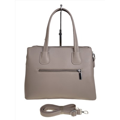 Женская сумка из искусственной кожи, цвет бежевый