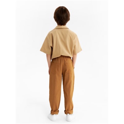Брюки для мальчика KAFTAN, размер 28 (86-92 см), коричневые
