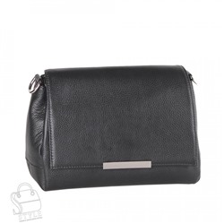 Сумка женская кожаная 6051VG black Vitelli Grassi