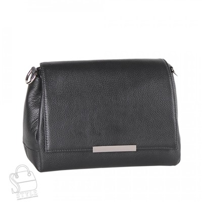 Сумка женская кожаная 6051VG black Vitelli Grassi