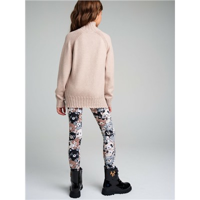 Брюки трикотажные для девочек (легинсы)