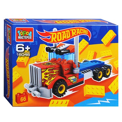 Конструктор "Road Racing" 66 дет.