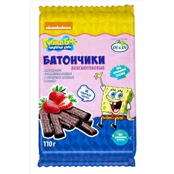 Батончик "Спанч Боб" клубника 110г ЭКОПРОДУКТЫ, 1182605