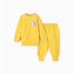 Комплект детский (джемпер, брюки), цвет желтый, рост 98 см