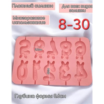 Форма силиконовая Цифры