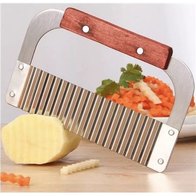 Нож рифлёный для резки овощей #23117803