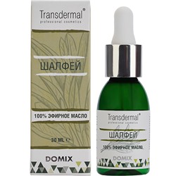 DGP Transdermal 100% Эфирное масло шалфея. Косметическое 30 мл
