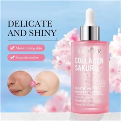SADOER Увлажняющая сыворотка для лица с антивозрастным эффектом Collagen Sakura Hydrate Serum, 100 м