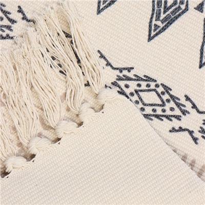 Коврик «Этель. Узоры», 60×180 см, хлопок 50%