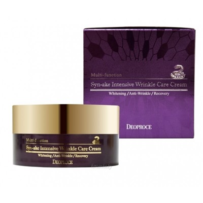 Deoproce Крем с пептидами змеиного яда Syn-Ake Intensive Wrinkle Care Cream