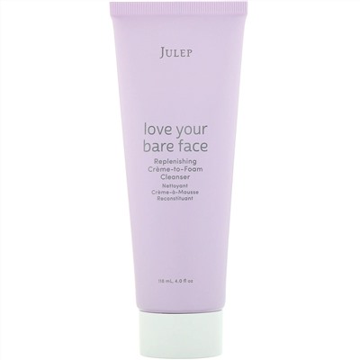 Julep, Love Your Bare Face, восстанавливающая и очищающая крем-пена, 118 мл