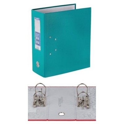 Папка-регистратор 125 мм "Classic" PVC изумрудный с 2-мя арочными механизмами 251545 Expert Complete
