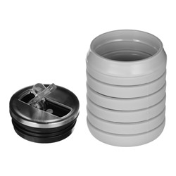 Бутылка для воды складная, 500 мл, силиконовая