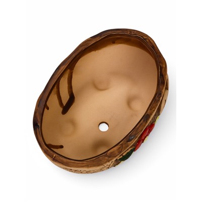 Декоративный горшок для цветов LOVE, 17×11.5×7 см, керамический, Greengo